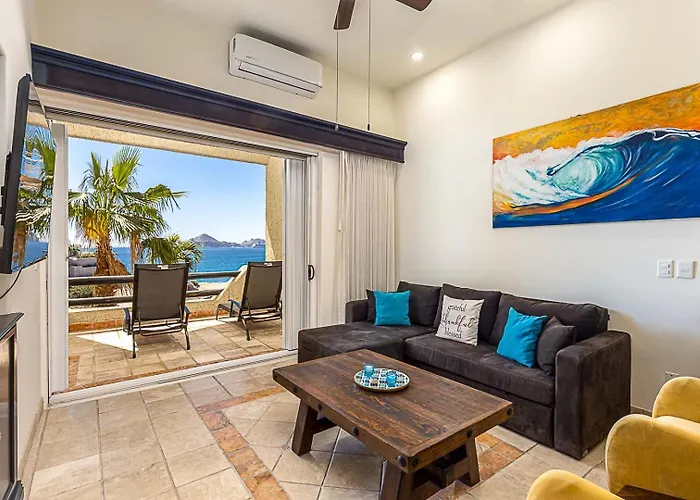 Stunning 2 Bedroom With Ocean Views & Jacuzzi By The Apartment Cabo San Lucas